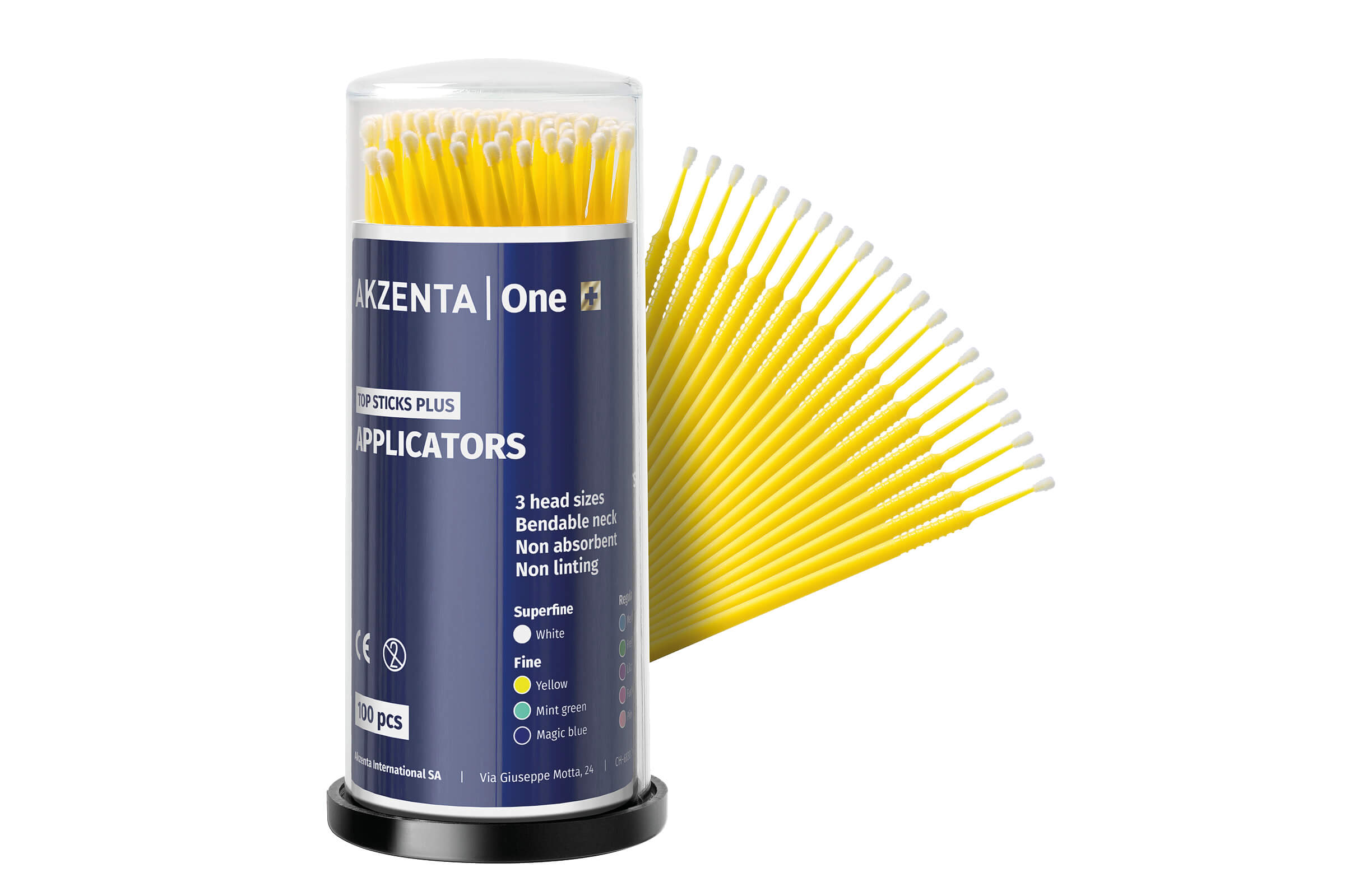 Mikro-Applikatoren, fein (gelb)