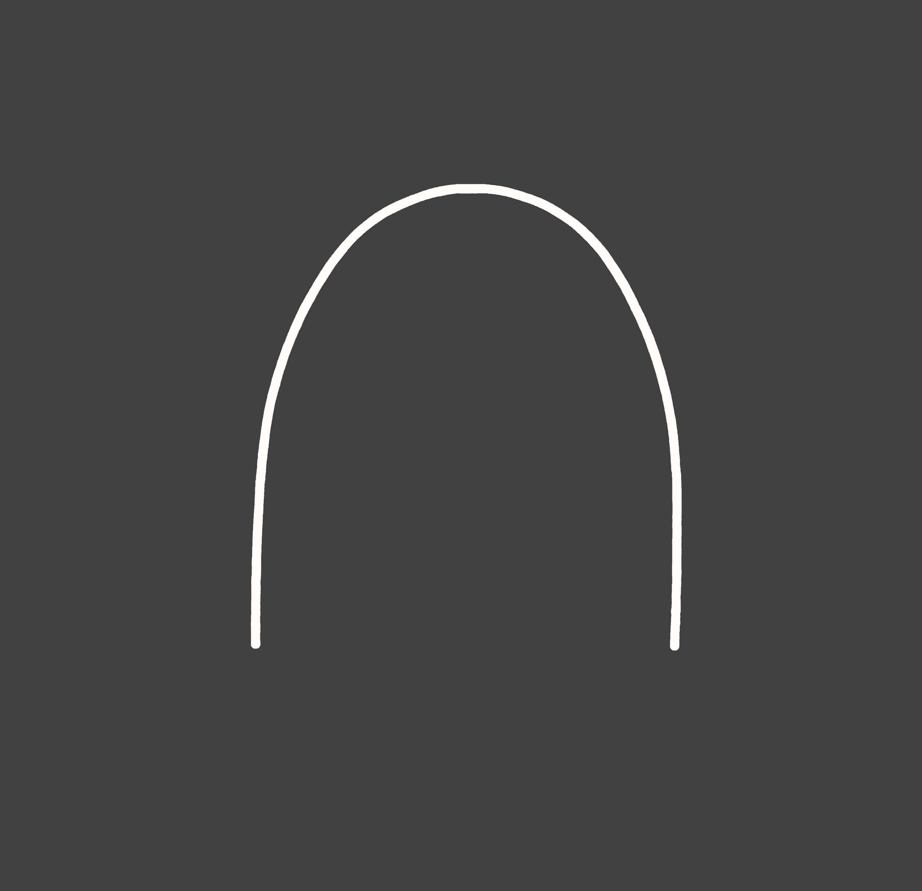 NiTi Bögen beschichtet, rund