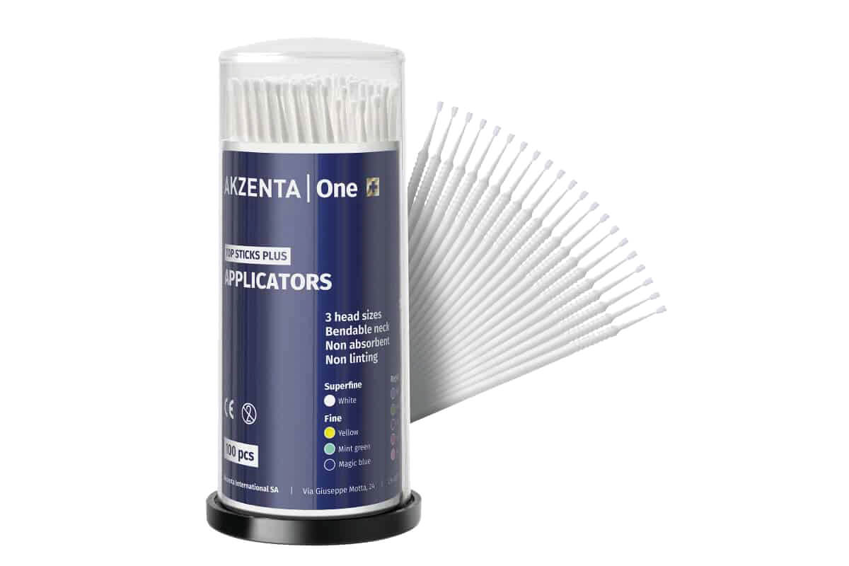 Mikro-Applikatoren, super fein (weiß)