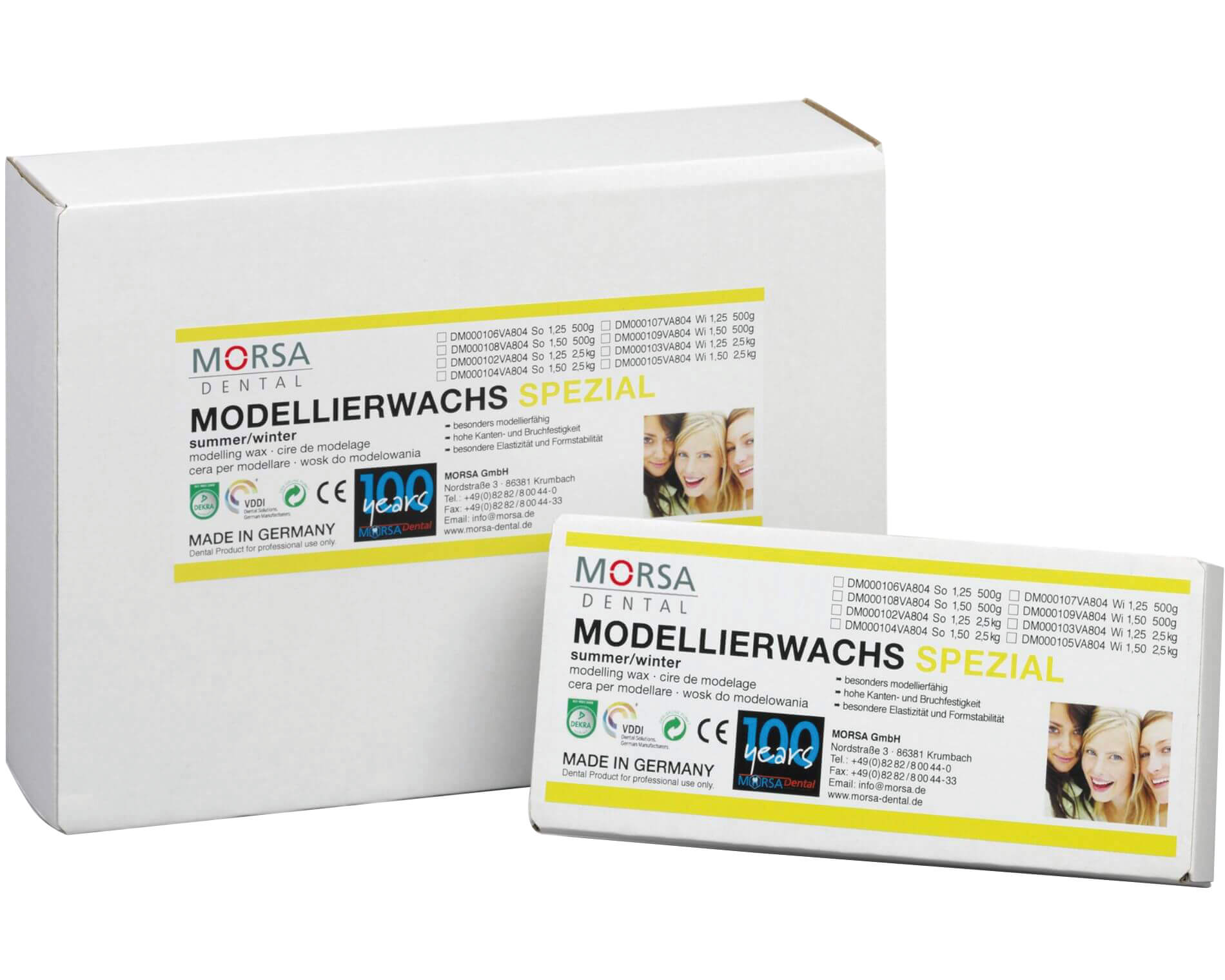 Modellierwachs Spezial Sommer (1.5 mm), 2.5 kg