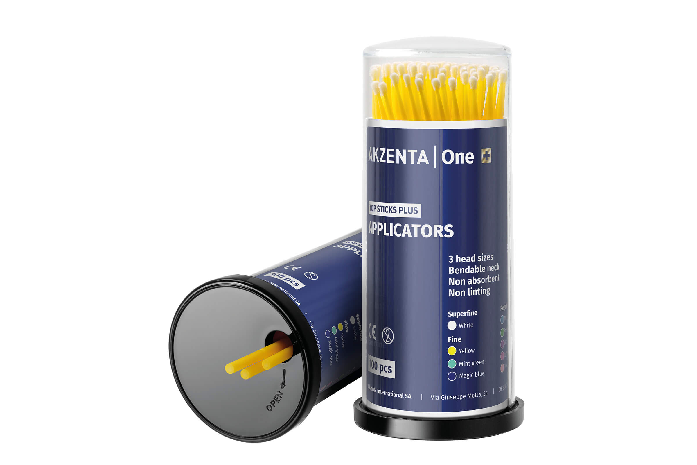 Mikro-Applikatoren, fein (gelb)