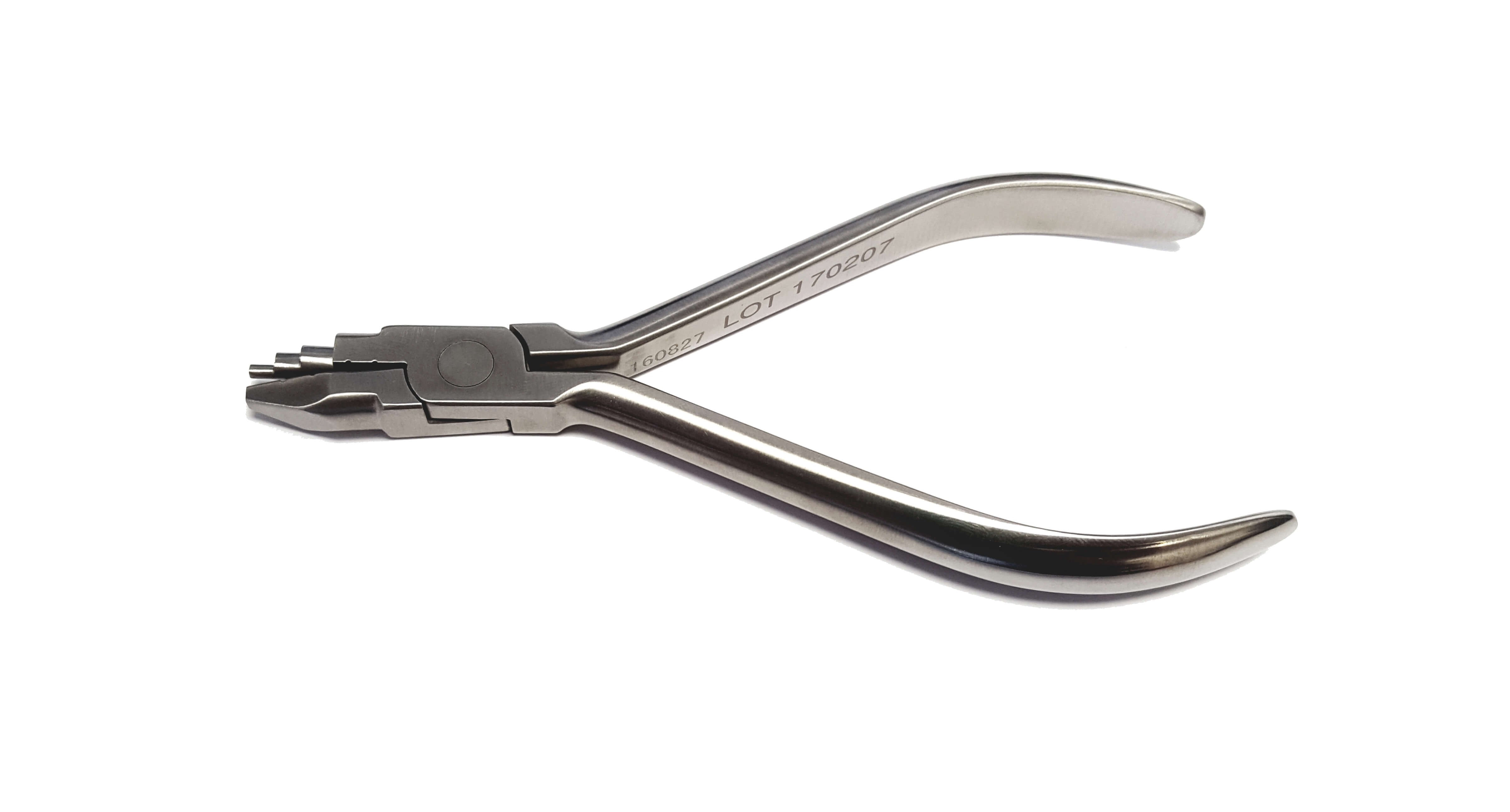 Loop bending pliers