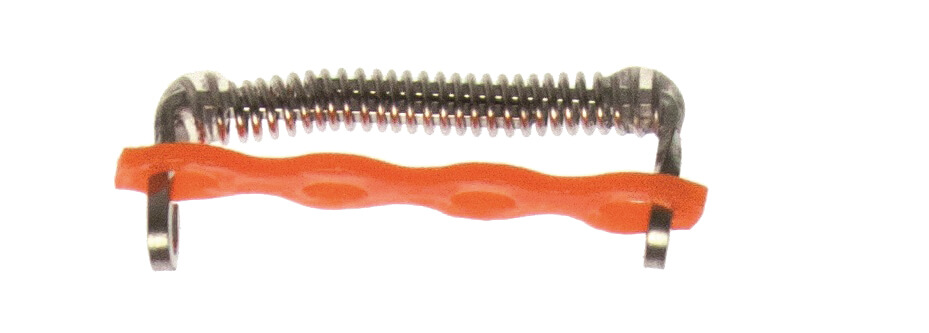 Huckepackfeder Einzelbox B1, orange