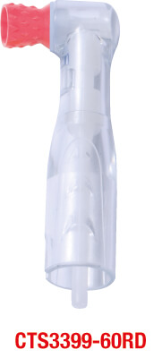 Einweg-Prophy-Angles, Polierkelch, 60°-Drehung, extra soft (Red)