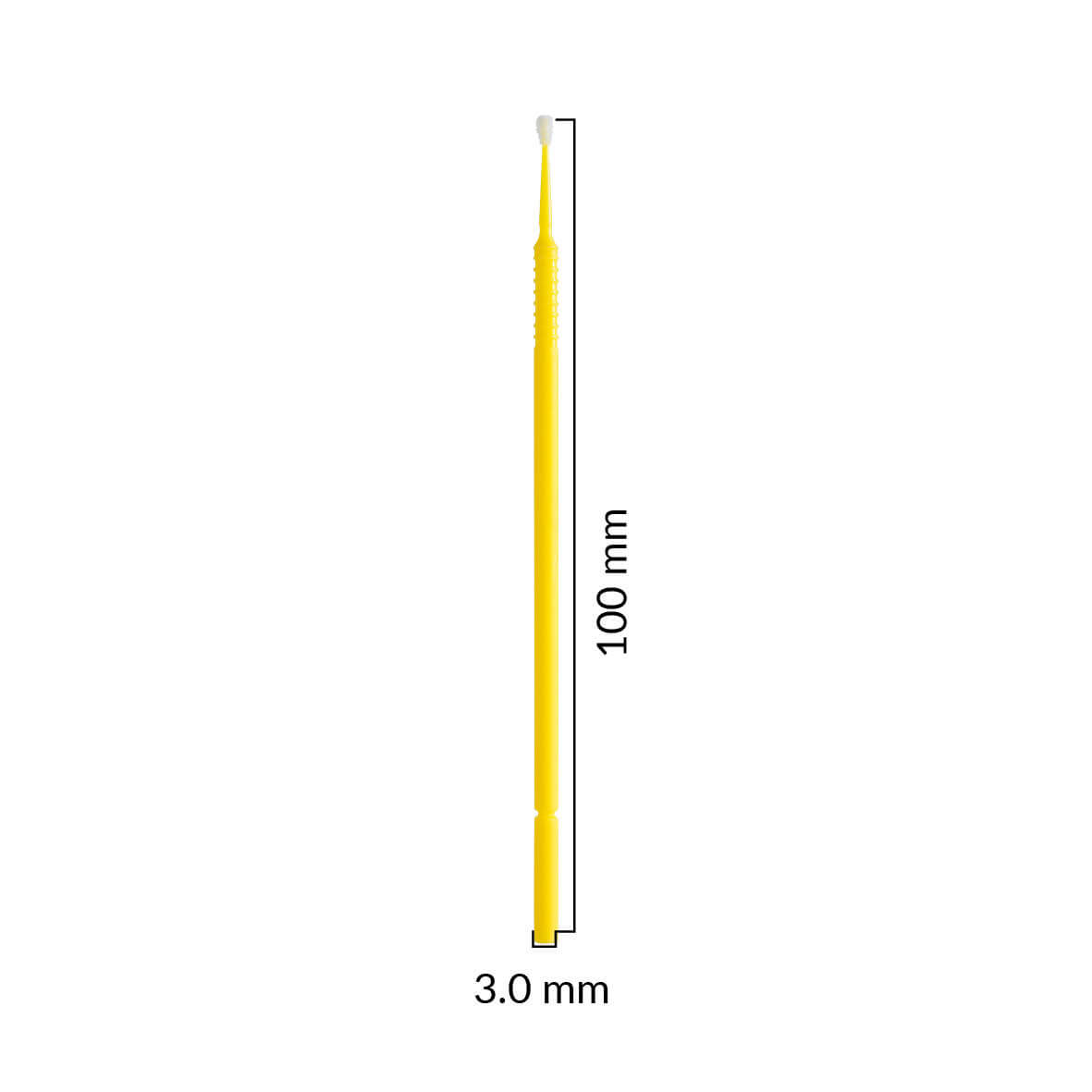 Mikro-Applikatoren, fein (gelb)