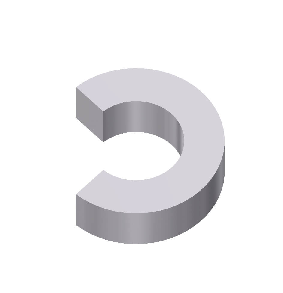 SARA - Distanzring, 1 mm