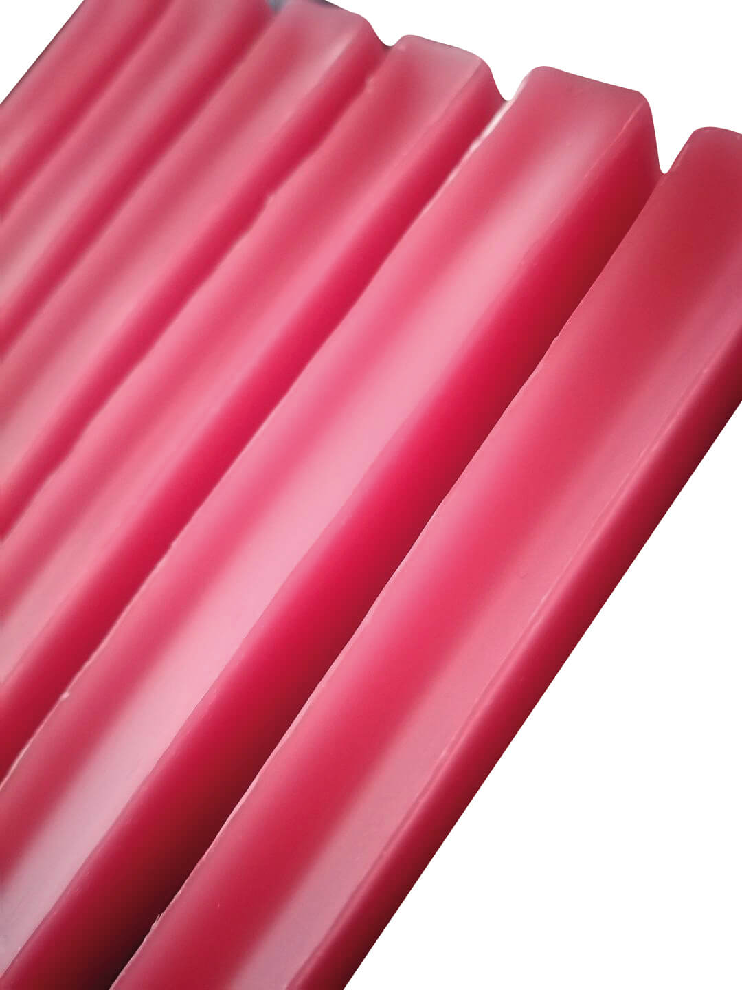 Bissnahmewachs in Stangen, mit Rille (490 g), hart (rosa)