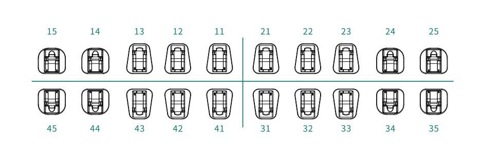 Aplos - SL Mini-Tube-System, 0.017" x 0.017"