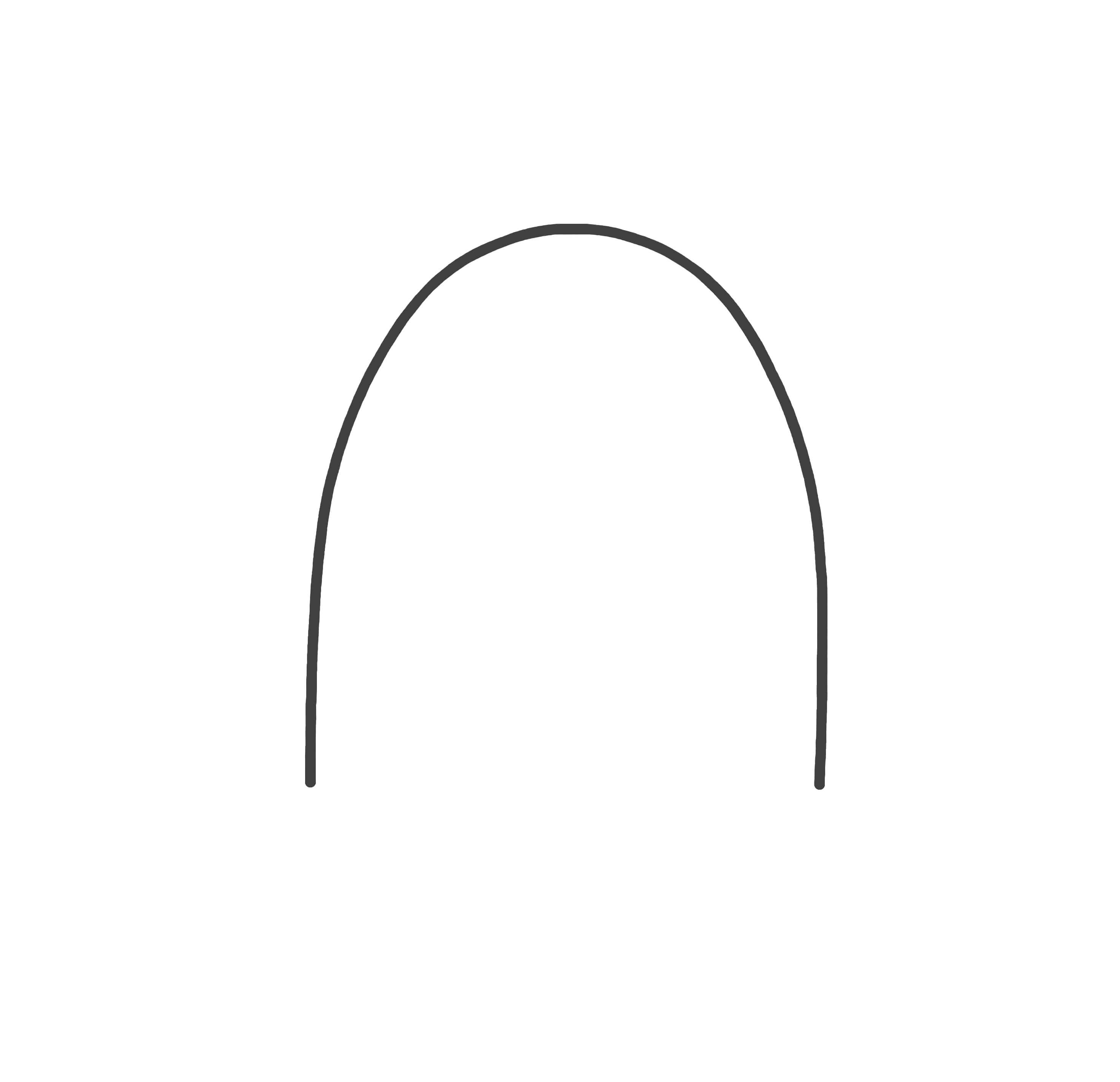 TMA/Beta-Titanium Bögen, rund