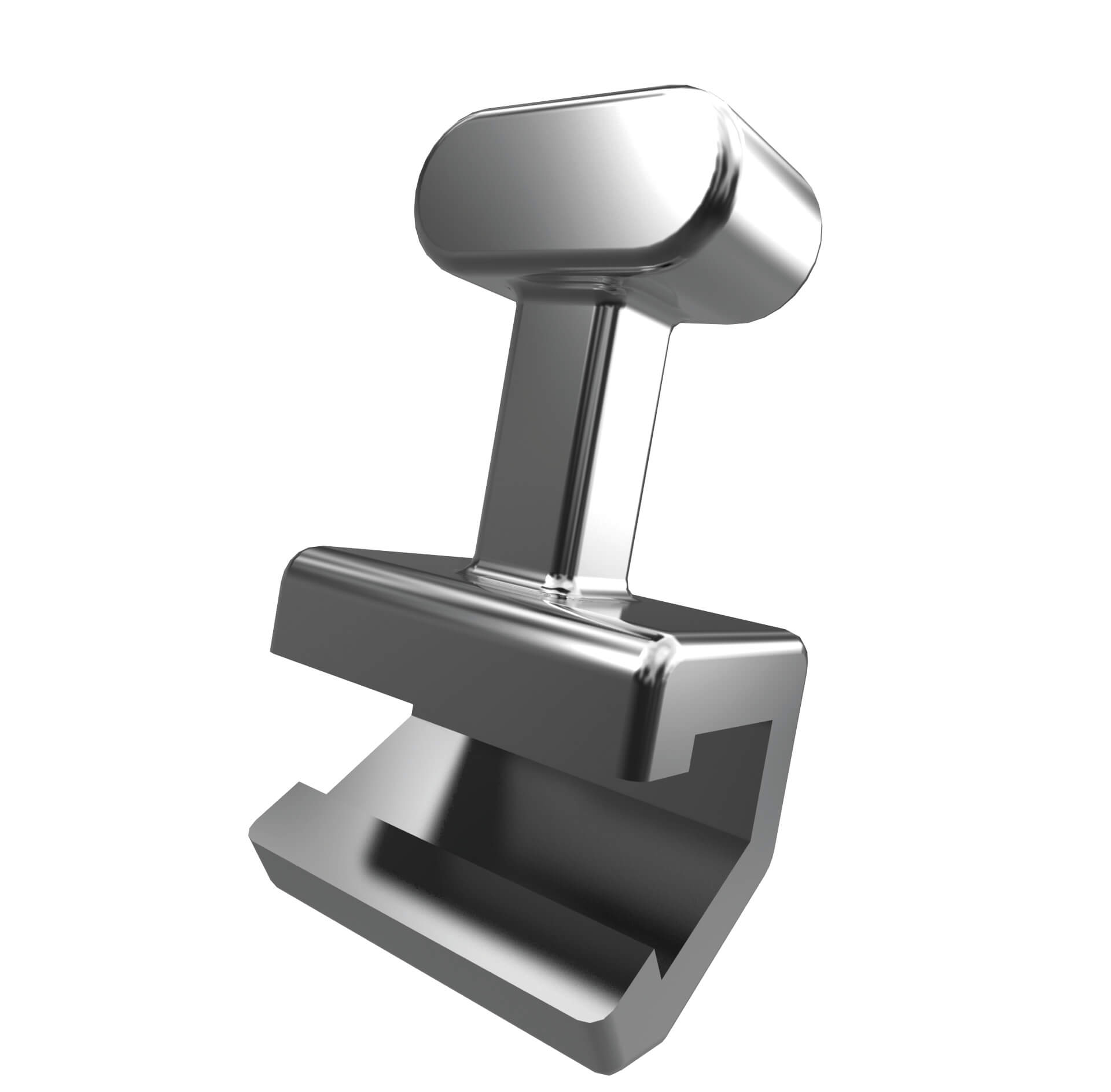 Klemmhäkchen mit T-Hook, kurz