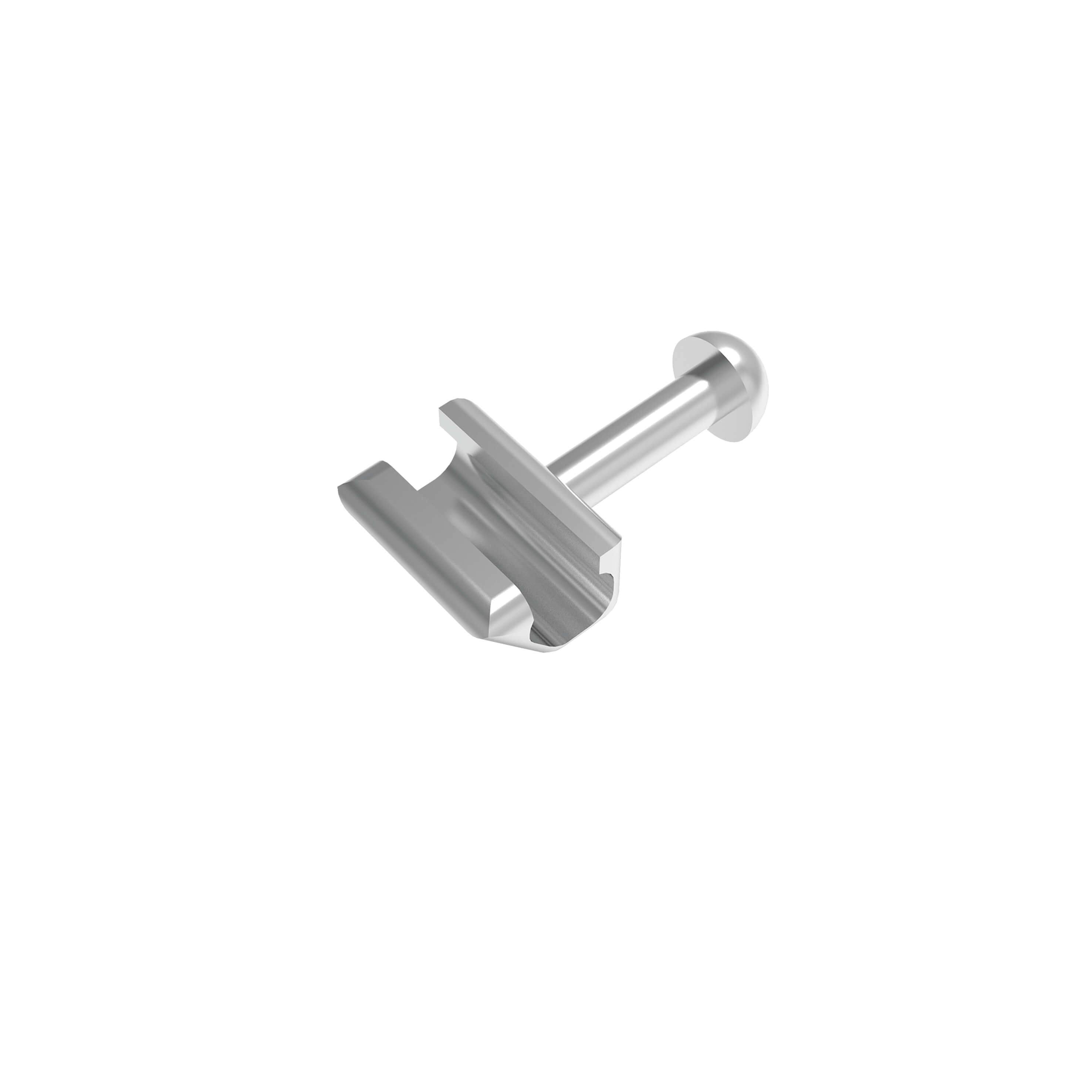 Klemmhäkchen mit Hook 0.018" - L 2,2 mm